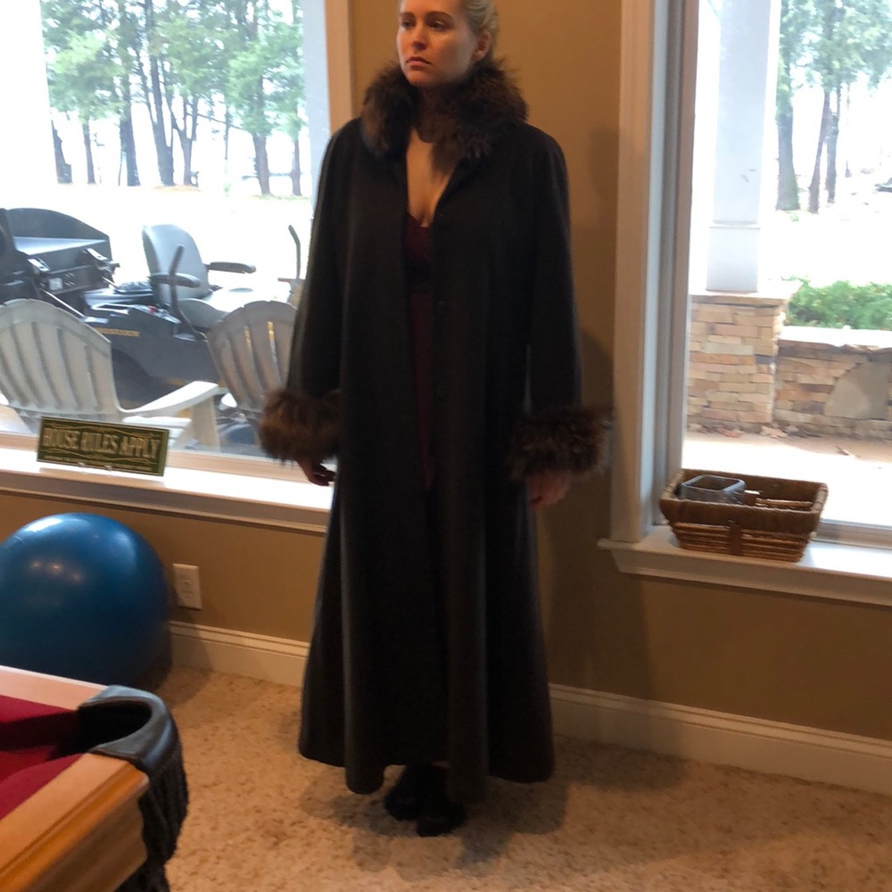 Fur coat
